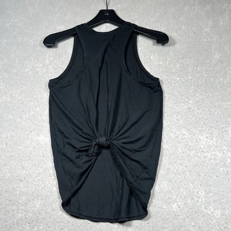 lululemon all tied up open back workout tank-top