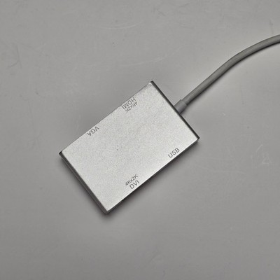 Plug&Play USB-C Typ C auf HDMI DVI 4K VGA Multiport Adapter Konvertieren mit USB 3.0