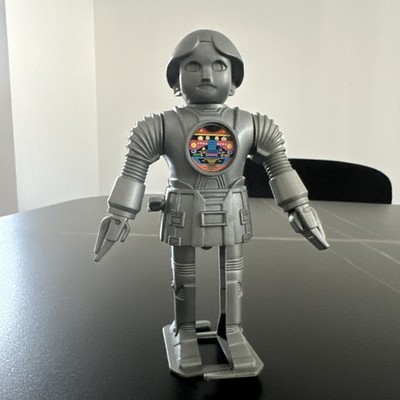 MEGO Buck Rogers Twiki Wind-Up Roboter   voll funktionsfähig   Vintage 1976