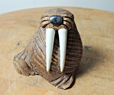 Vintage Artesania Rinconada Walrus White Tusks