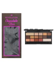 REVOLUTION I HEART REVOLUTION EYE SHADOW PALETTE - CHOCOLATE VICE - NEW - UK
