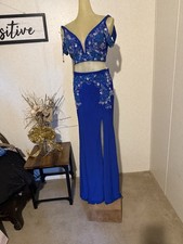 New Rachel Allan size 4 Prom/Ball Gown slit in front, 2 Piece