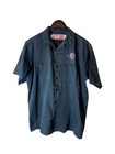 Men's XL Orange County Choppers OCC Black Mechanic Button Up Shirt Motorcycle