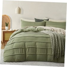 Sage Green Duvet Cover Queen Size - Full/Queen 90" 90" 04 - Sage Green