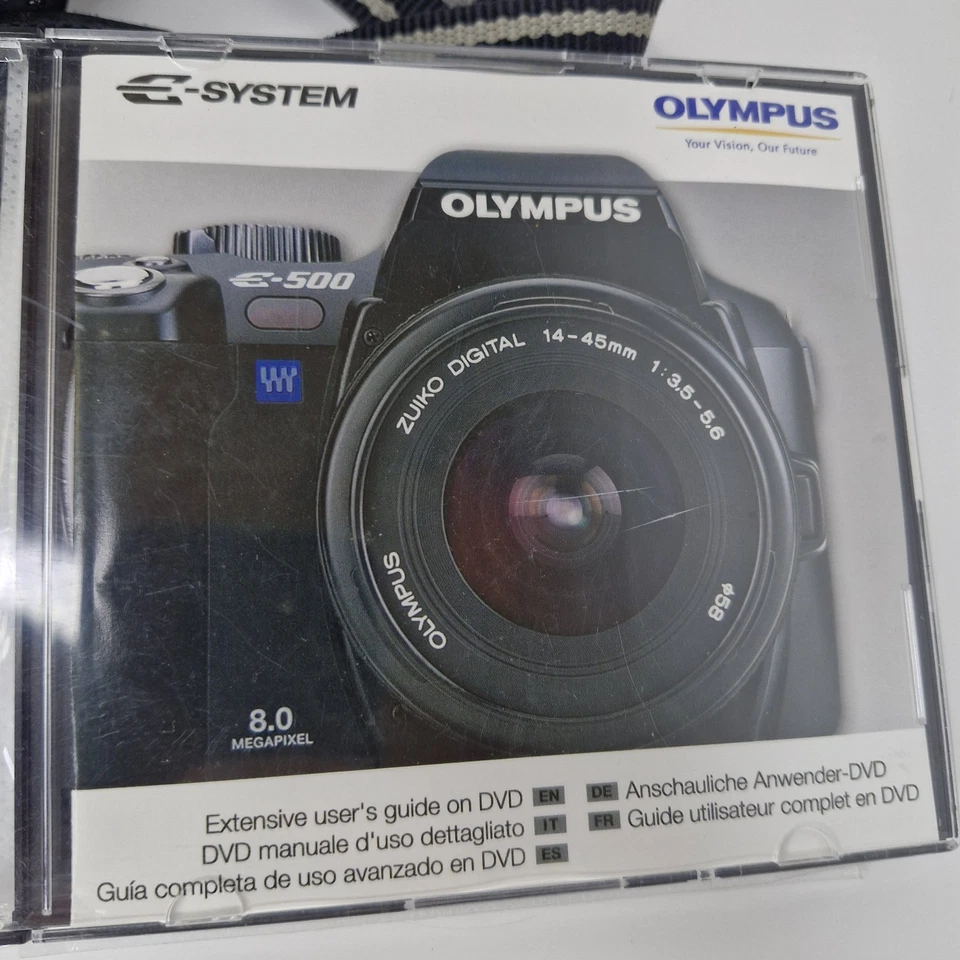 Olympus E-500 8MP Digital SLR 2 Kit de Lentes e Cartão de Memória 1GB  - Imagem 4 de 4