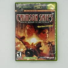 Crimson Skies (Original Xbox) Black Label CIB COMPLETE & TESTED