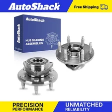 Rear, Front Wheel Hub Bearing Assemblies for 2009-2017 Chevrolet Traverse