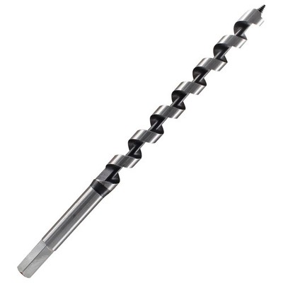 Long Auger Drill Bit for Wood 5/8 Inch x 12 Inch with 3/8'' Hex Shank