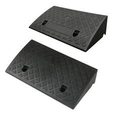 Heavy Duty Rubber Kerb Ramps 50cm, Cars, Bikes, Threshold Access Ramp UK