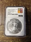 2020(P) Silver Eagle MS70 -Emergency Production -First Day of Issue FDI -Pop Art