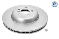 2X Meyle 383 521 1022/PD Bremsscheibe Vorne L/R Passt Zu: BMW 3 (G20, G80, G28),