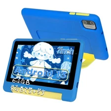 Urao 7 inch for Kids Tablet Android 13 8GB RAM 64GB ROM  Dual Camera