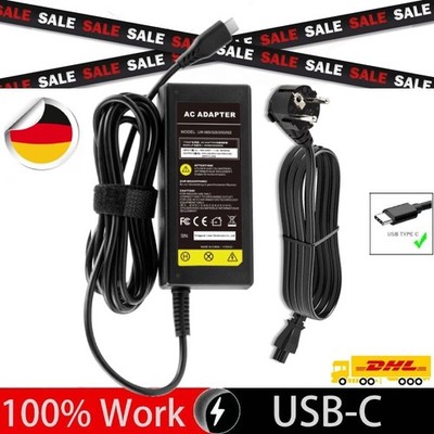 45W USB-C Laptop Ladegerät Netzkabel für Acer Chromebook HP Dell Lenovo Google