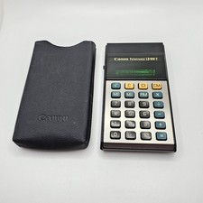 Canon Palmtronic LD-8M 2 Handheld Calculator Vintage