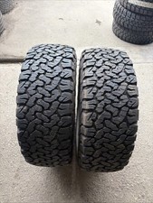 2X 265 65 17 BF GOODRICH KO2 120/117s A/T ALL TERRAIN Dot 21, 22 10.5mm N 11mm