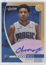 2019 Panini Absolute Memorabilia Rookie Variations Level 1 Chuma Okeke Auto 0en