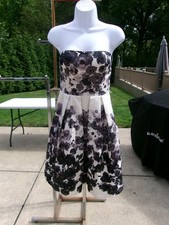 ELIZA J BLACK&WHITE COCKTAIL DRESS 4