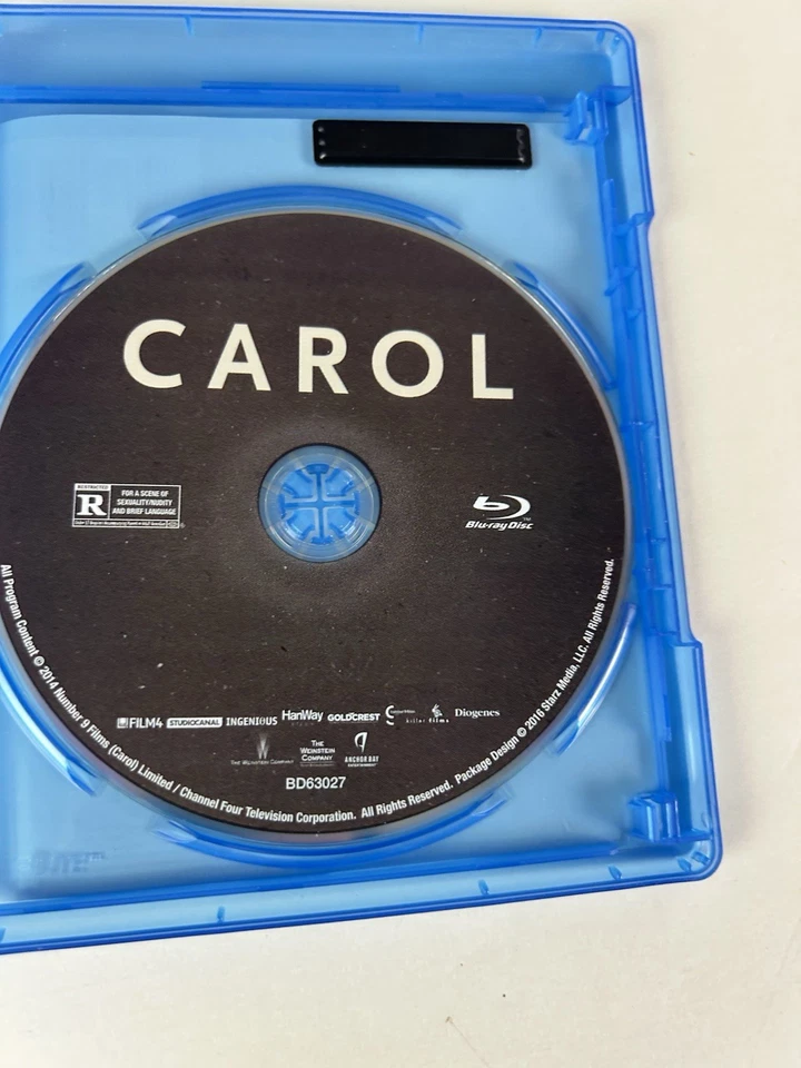 Carol Blu-ray 2015 Cate Blanchett Rooney Mara Widescreen Foto 3 de 4