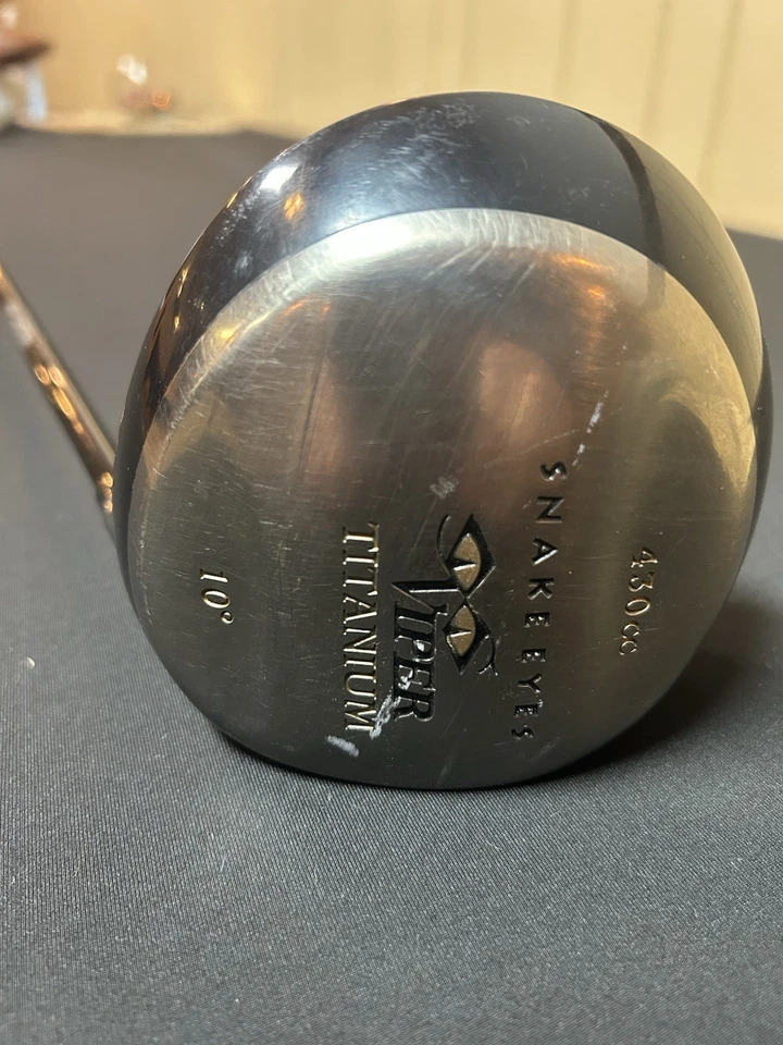 Snake Eyes Viper Titanium 430cc Driver 10* RH.  Regular Flex Graphite Shaft - Image 2 of 4