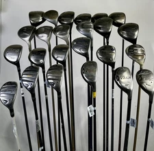 Wholesale Lot of 24 Cobra Drivers, Fairway Woods and Hybrids.