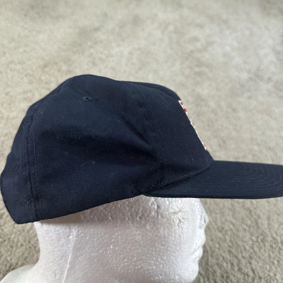 St. Louis Cardinals Hat Cap Snap Back Mens Navy Red MLB Baseball Green Underbill - Image 4 of 4