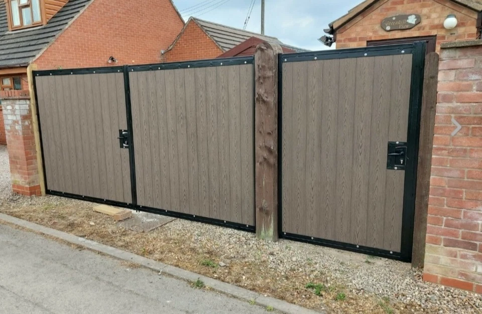 HEAVY DUTY DRIVE GATE, COMPOSITE GATE, GATE, MH GATES UK - Image 4 of 4