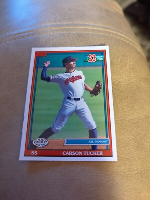 2021 Topps Pro Debut 1990 DRAFT PICK Base #PD-197 Carson Tucker Indians