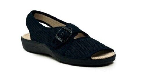Ladies Sandal - DeValverde 185 - Arena Marino Negro - Picture 3 of 7