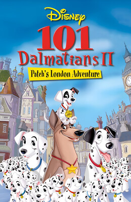 AA0031 101 Dalmatians II Patchs London Adventure 2002 Cast Movie Poster 11x17