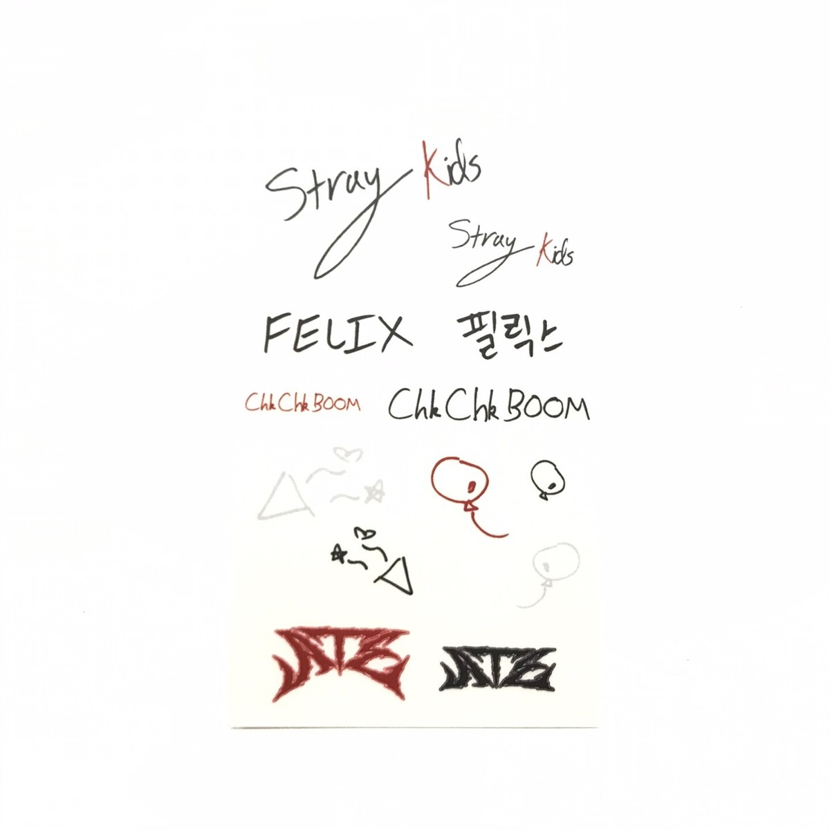 STRAY KIDS] ATE / Chk Chk Boom / NEMO Ver. JYP Shop POB Gift