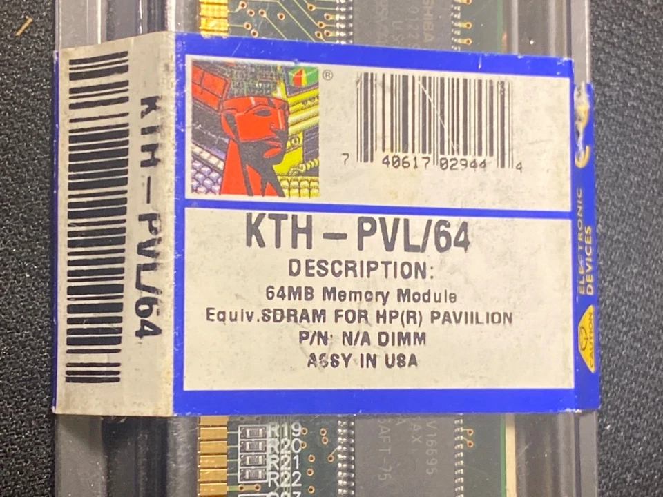Kingston Technology KTH- PVL/64 Memory Module 64MB for HP Pavilion NOS - Image 2 of 4