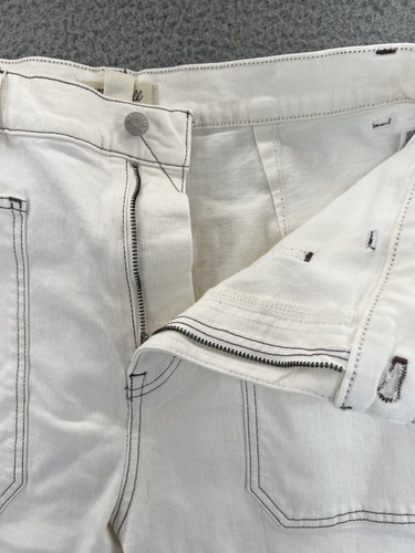 Jeans donna Madewell anni '90 gamba dritta vita alta taglia 31 avorio panna NN490 LEGGI - Foto 15 di 20