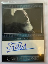 Richard Karstark Game of Thrones 3 Autograph Trading Card Auto George RR Martin