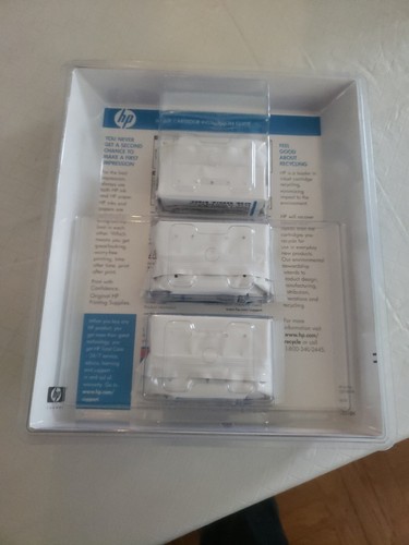 Genuine HP 21 Black 22 Tri-Color BRAND NEW FACTORY SEALED ! EXPIRED 2010 - Picture 2 of 6