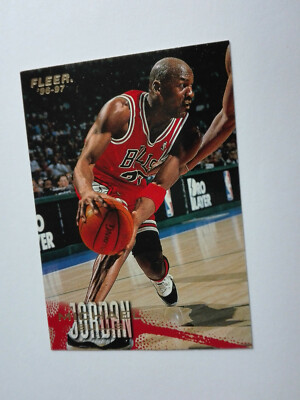 MICHAEL JORDAN 96/97 Fleer #13 Chicago Bulls