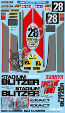 Vintage Stadium Blitzer Aufkleber / Sticker Farbwahl - Tamiya 