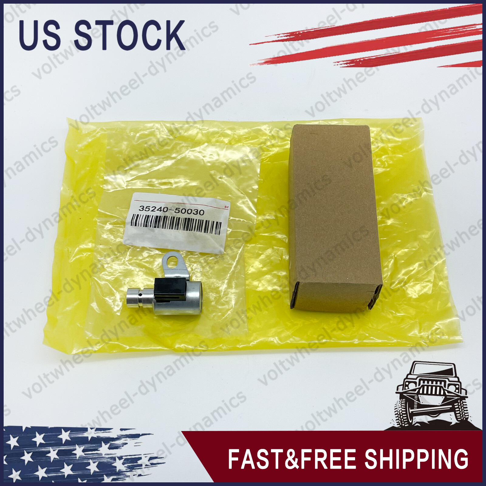 NEW OEM Transmission S1/S3 Shift Solenoid for Toyota Tundra Lexus 35240-50030 US
