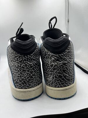 Air Jordan Illusion 705141-105 White/Black/Blue Sneaker Basketball Mens Sz‎ 11.5 Size 11.5 - Air Jordan Illusion White Black Photo for sale  main image 2