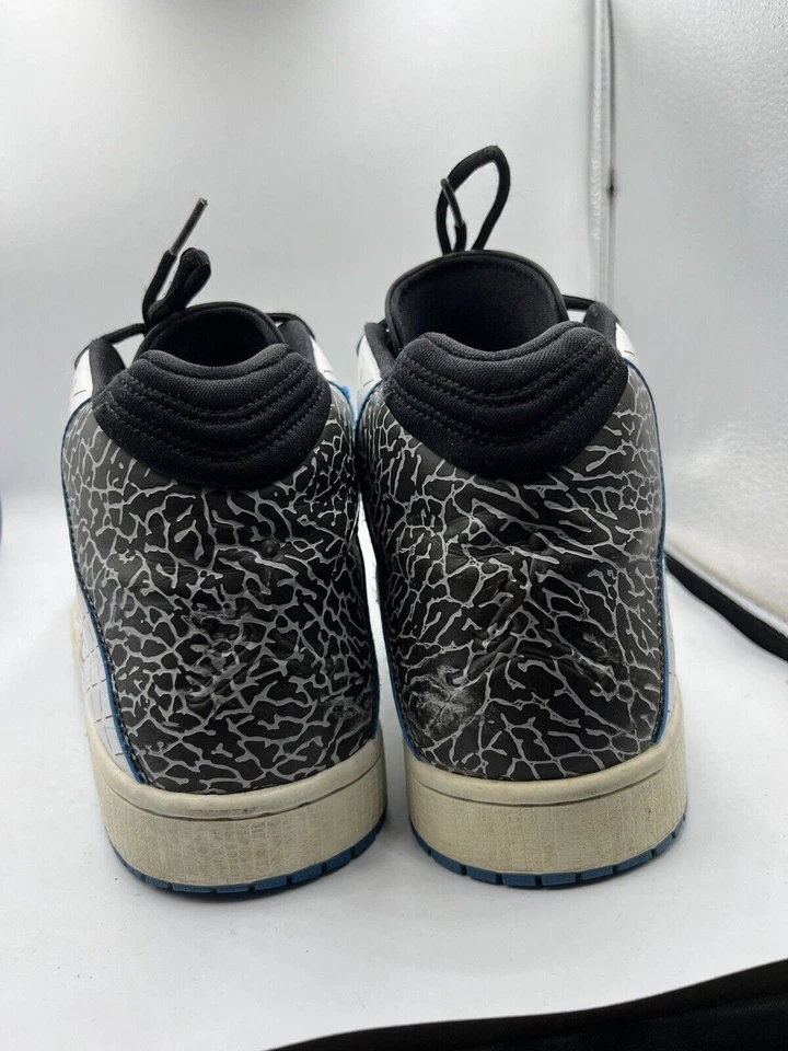 Air Jordan Illusion 705141-105 White/Black/Blue Sneaker Basketball Mens Sz 11.5 - Image 4 of 4