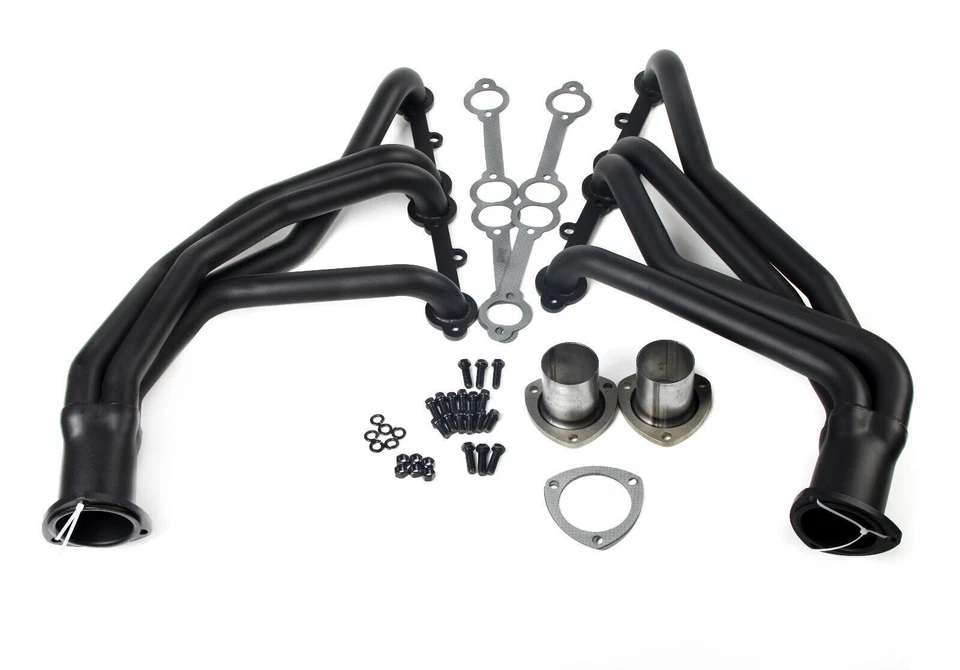 Cabezal de tubo largo para GMC Chevy C10 K10 Pickup Blazer Jimmy bloque pequeño V8 66-87 Foto 2 de 4