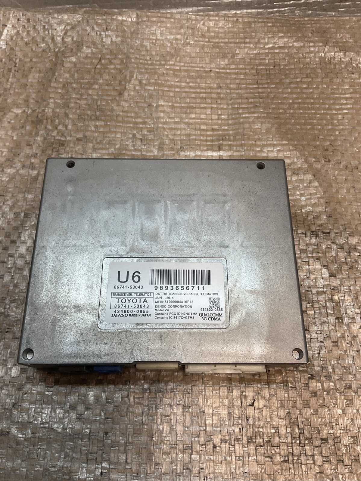 14-19 Lexus IS250 Is350 Communication Telematics Transceiver Control Module OEM