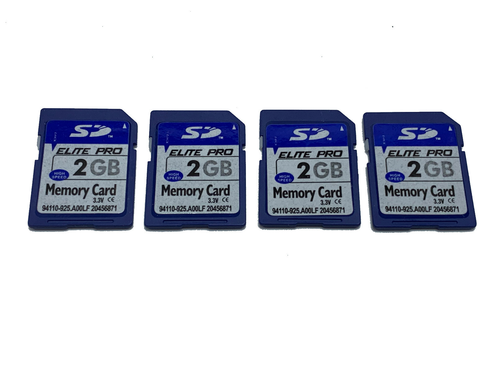 4 Generic OEM 2GB SD SDHC Memory Card Elite Pro Class 4 w/case ships from  US | eBay