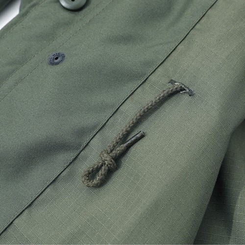 Chaqueta de trabajo American M65 rompevientos para hombre, rompevientos al aire libre con ventilador del ejército - Imagen 27 de 32