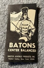 1960 s-70 s Baton Batons Center Balanced Brochure Free Shipping O