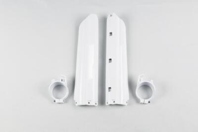 Gabelschutz Gabelprotektoren fork guards passt an Yamaha Yz 125 250 91-95 weiß