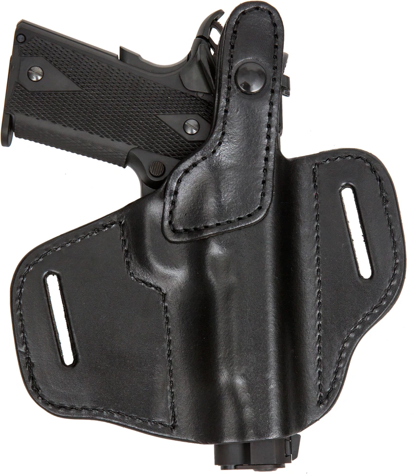 On Duty Conceal RH LH OWB Leather Gun Holster For Walther PK380 w Factory Laser - Image 2 of 4
