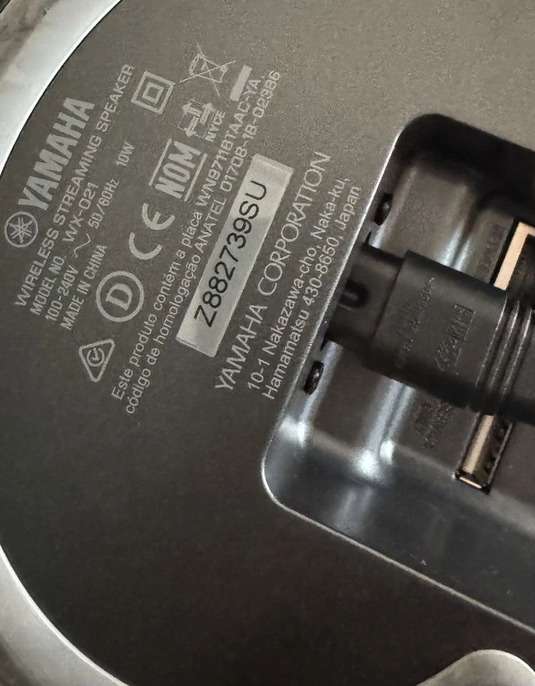 Yamaha MusicCast 20 Lautsprecher - Schwarz (WX021BL) - Bild 1 von 1