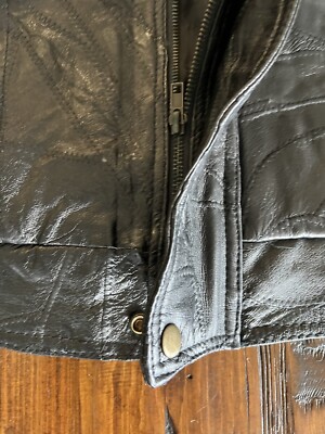 Gilet en cuir véritable Vintage | Vêtements pour hommes Vintage en ligne