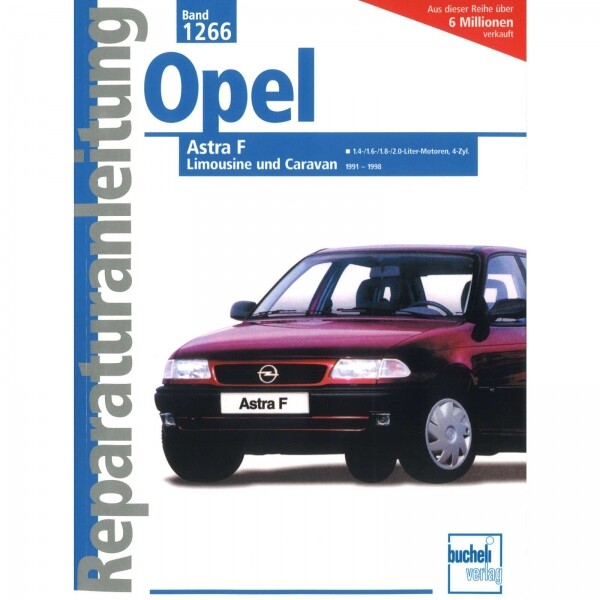 Thumbnail - Opel Astra F (1991-1998) Reparaturanleitung Bucheli Verlag