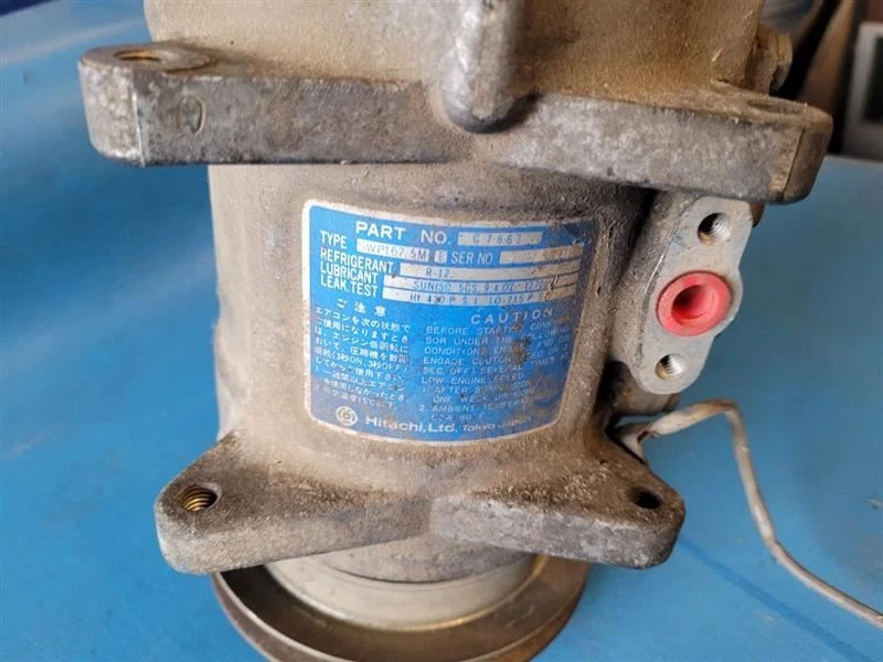 83 84 DATSUN/NISSAN MAXIMA AC COMPRESSOR GASOLINE FROM 11/82 56251 - Image 3 of 4